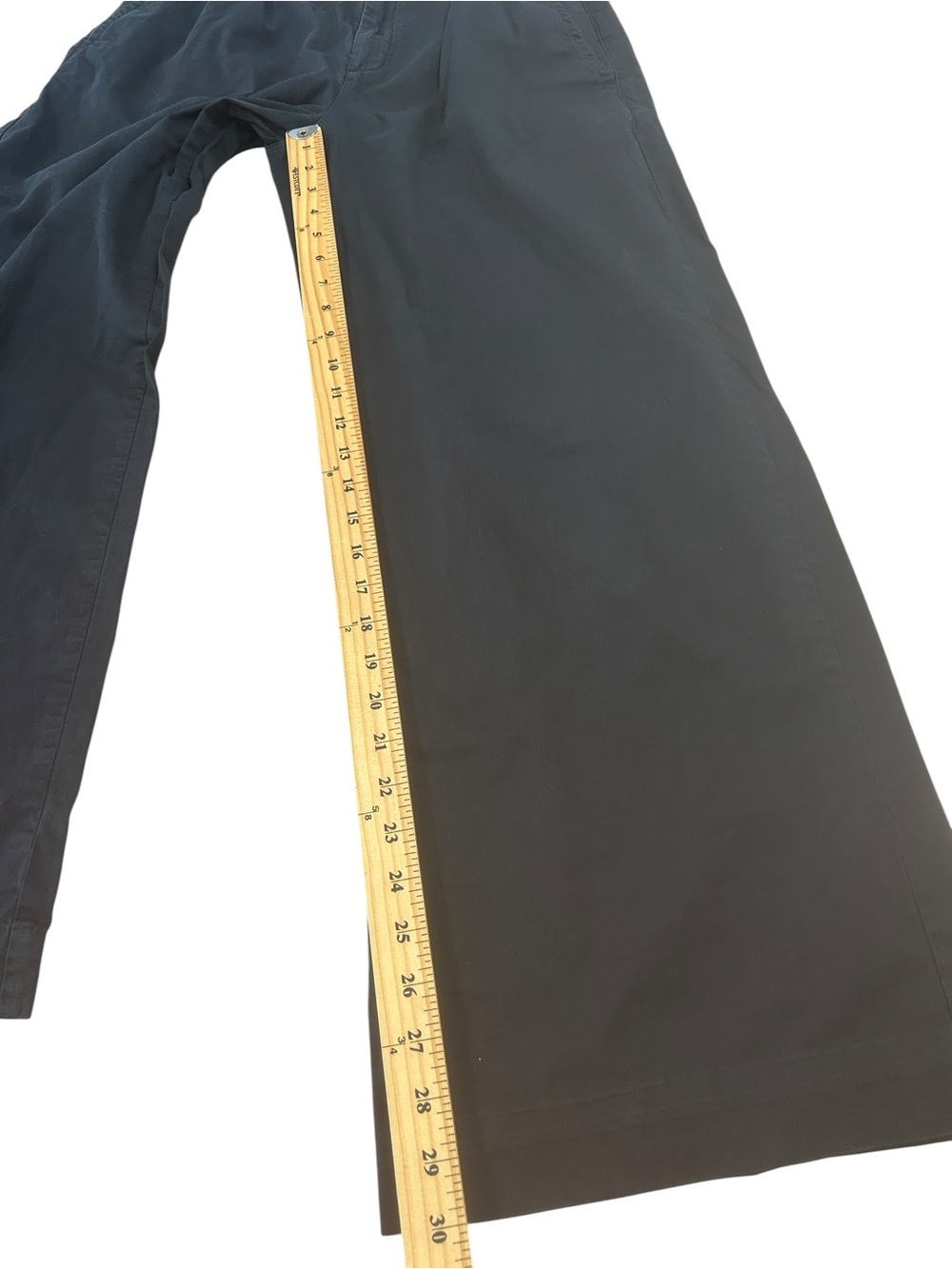 Everlane Womens 6 Organic Cotton Wide Leg Pants Black Minimalist baggy - Picture 10 of 14